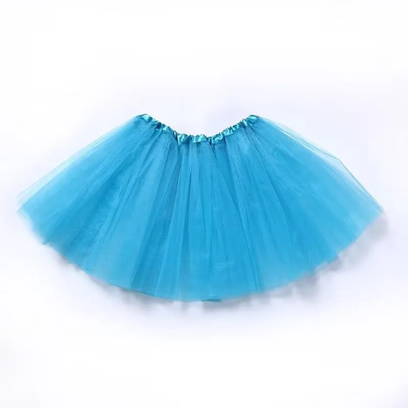 Tutu Skirt Women Girls 80s Vintage Ballet Dance Skirt Layered Short Mini Skirt Vintage Petticoat Layered Mesh Ballet Underskirt - Image 9