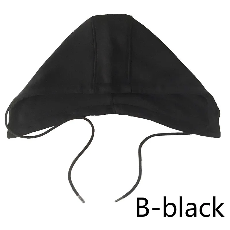 Diy Winter Detachable Button Cotton Coat Hat Down Hooded Sweater Sweatshirt Hat Collar Unisex Big Fake Collar - Image 15