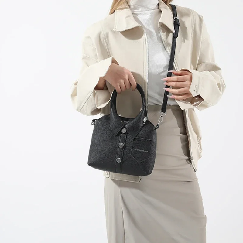 PU Square Compact Shoulder and Crossbody Bags Zipper Unique Design High Quality Hand Bags for Women 2025 Designer Style Bolso - Image 3