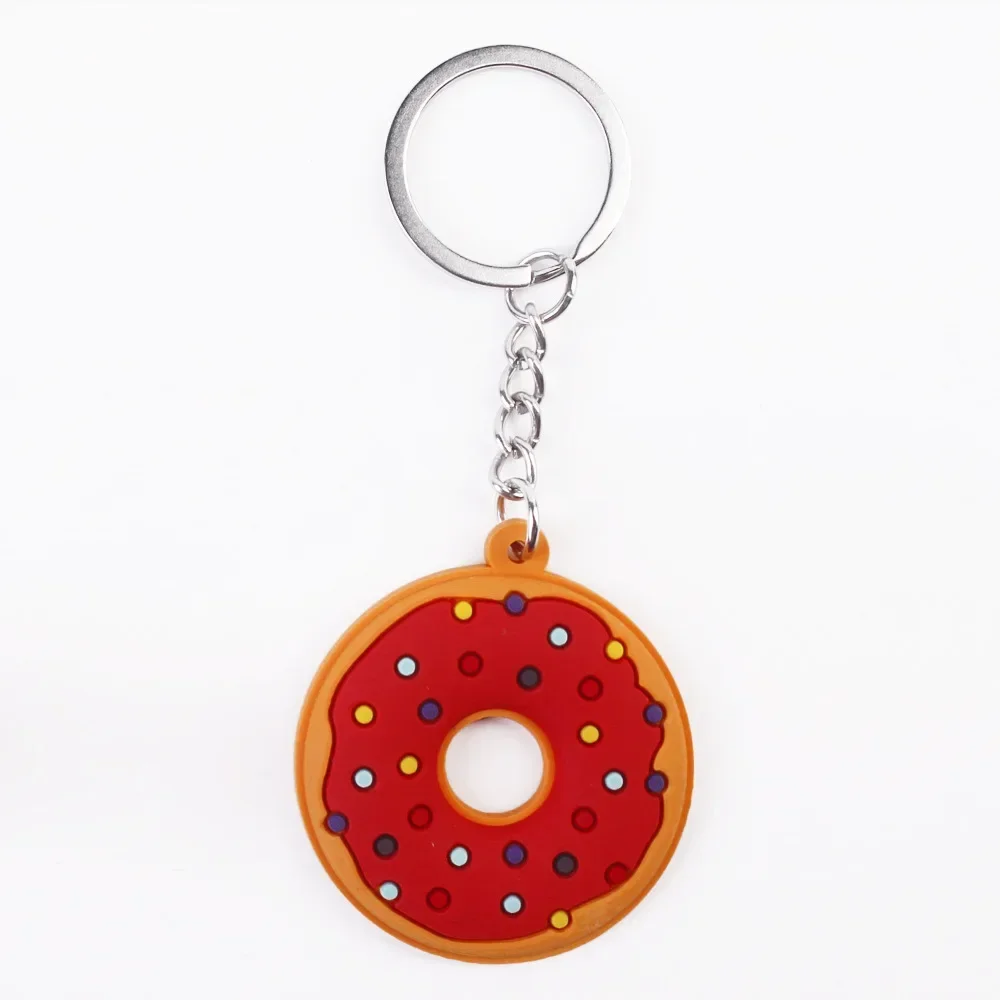 Milk Yellow Cheese Block Keychain Imitation Food Game Resin Keyring Student Girl Jewelry Pendant Gift New - Image 12