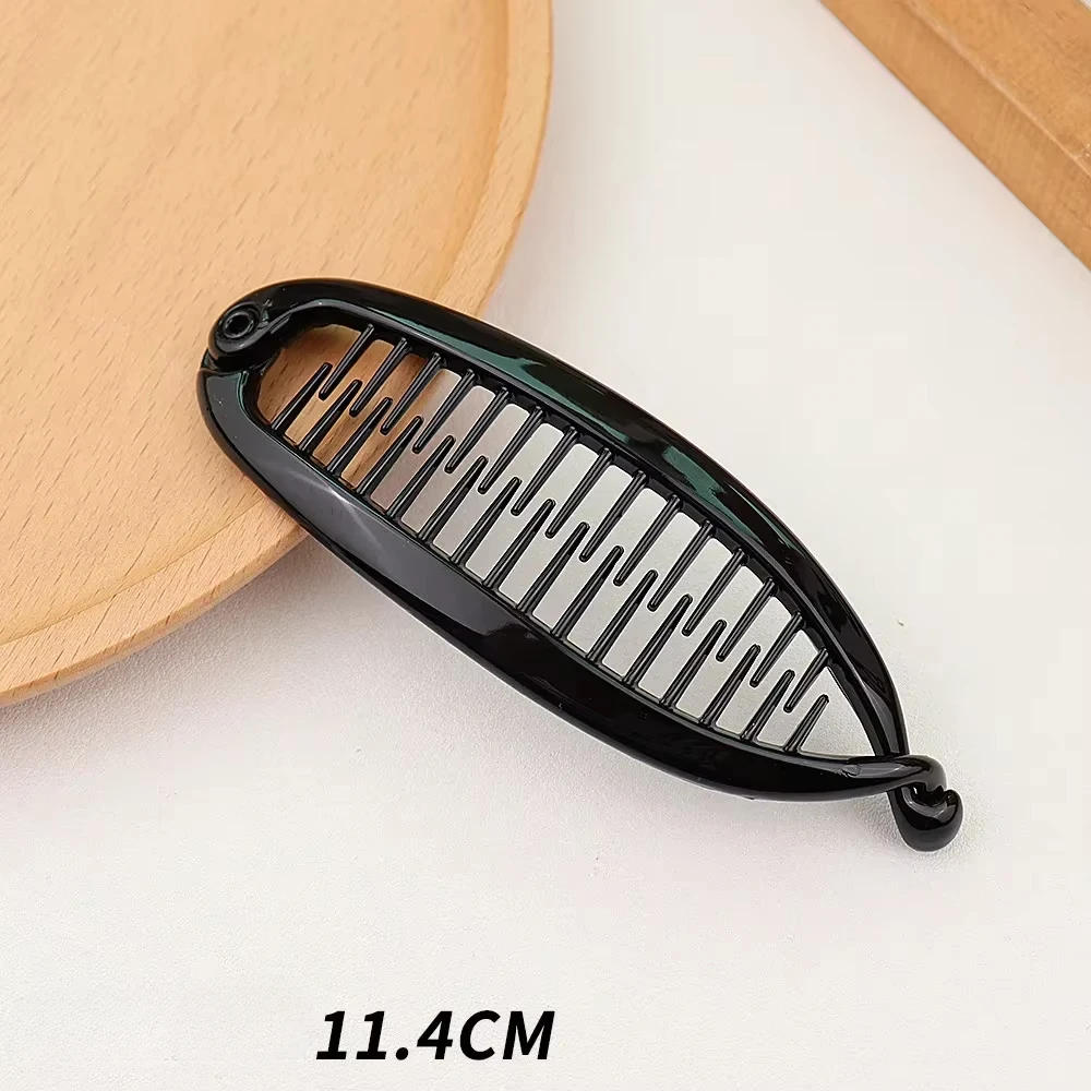 Matte Frosted Ponytail Banana Hair Clip Fish Shaped Hairpin Headband for Women Hair Accessories Twist Clamp Barrettes Headwear - Image 13
