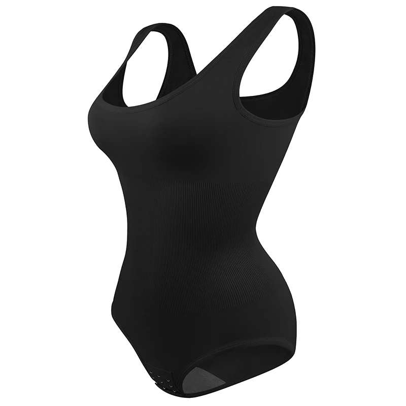 Bodysuit Women Shapewear Tummy Control Butt Lifter Body Shaper Smooth Invisible Under Dress Slimming Underwear Low Neck Jumpsuit - Image 13