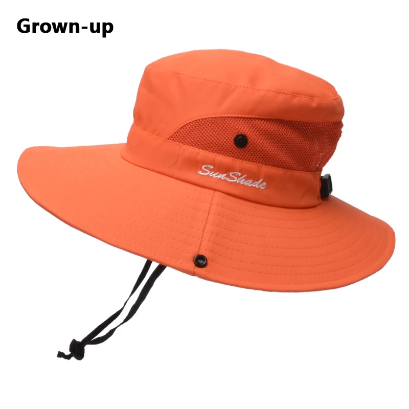 Summer outdoor sun hat, breathable sun hat, foldable sun hat, face mask hat, female ponytail hole fisherman hat - Image 7