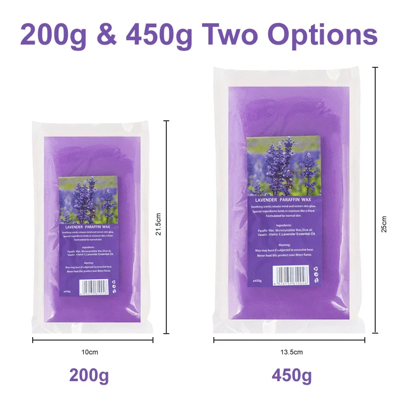 200g-450g Hand Mask Peel Off Hand Wax Moisturizing Hydrating Nourishing Exfoliating Hand Bath Film Hands Care Paraffin - Image 6