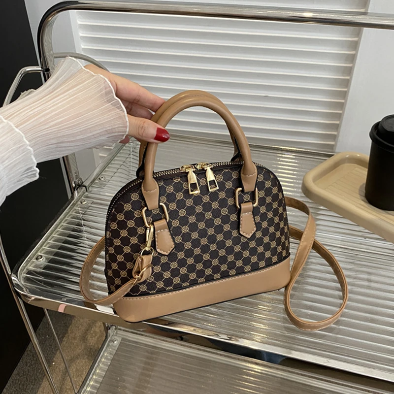 Fashion Shell Bag Ladies Small Pattern Design Purse and Handbag Shoulder Crossbody Bag For Women Daily Use - Image 9