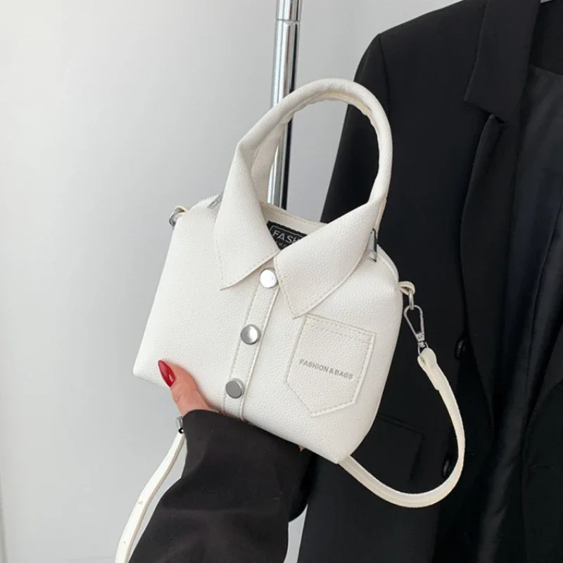 PU Square Compact Shoulder and Crossbody Bags Zipper Unique Design High Quality Hand Bags for Women 2025 Designer Style Bolso - Image 2