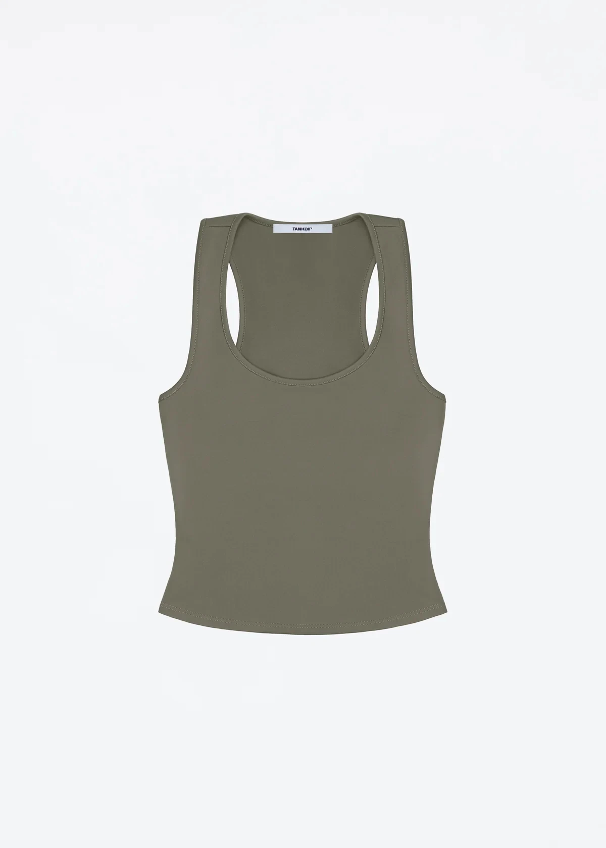 Tank Classic X-shaped Backless Baby Blue and Misty Gray Multi-color Comfortable Elastic Waist Tight Fit Backless Top - Image 11