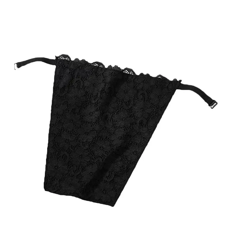 Summer Lace Strapless Collar Anti-slip Female False Collar Detachable Collar Cover for Low Neckline - Image 8