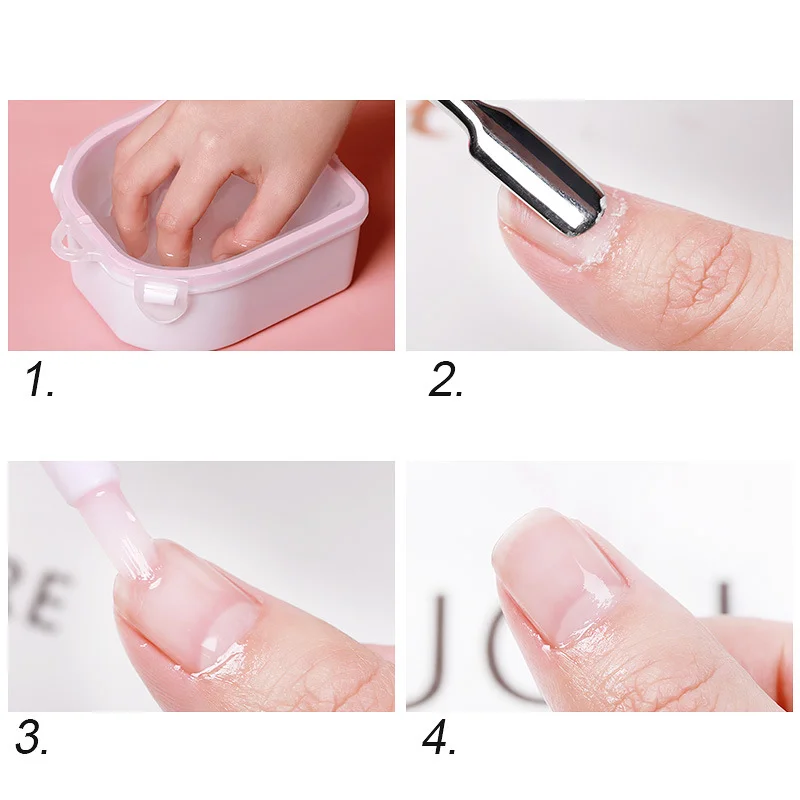 Double soaking hand bowl, exfoliating manicure cleaning care round bowl cleaning bowl - Image 6