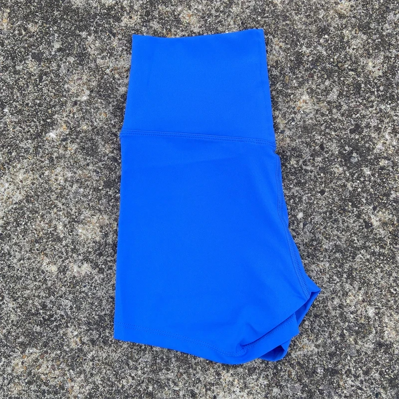 Sexy Solid Color Women Fitness Sport Short High Waist Athletic Yoga Short Leg Cycling Comprehensive Training Jogging Squat Proof - Image 20