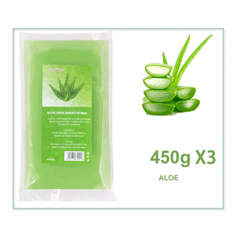 3/1Pcs Care Paraffin 200g/450g Moisturizing Hands and Feet Mask Peel Off SPA Restores Gloss Nourishing Hands and Feet - Image 15
