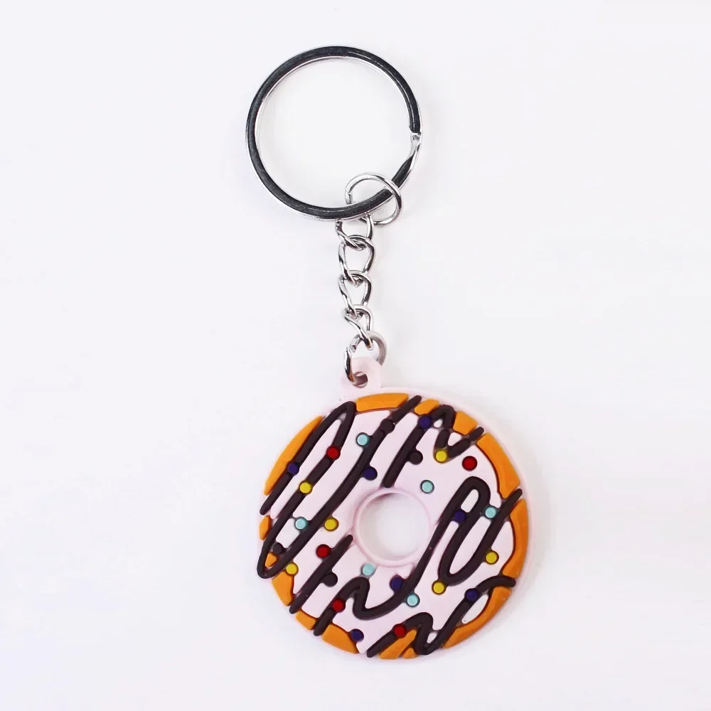 Milk Yellow Cheese Block Keychain Imitation Food Game Resin Keyring Student Girl Jewelry Pendant Gift New - Image 10