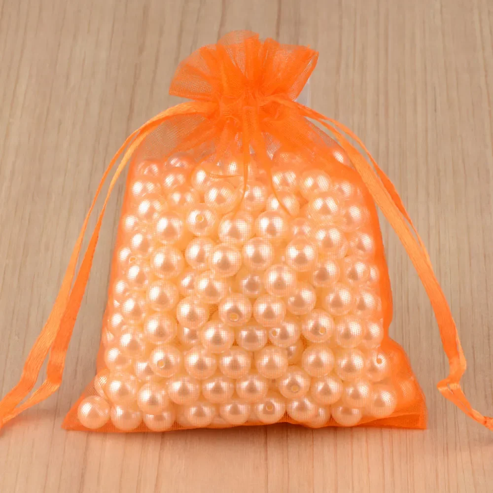 50pcs 24 Colors Jewelry Bag 5*7 7*9 9*12 10*15cm Wedding Gift Organza bag Jewelry Packaging Display & Jewelry Pouches - Image 20