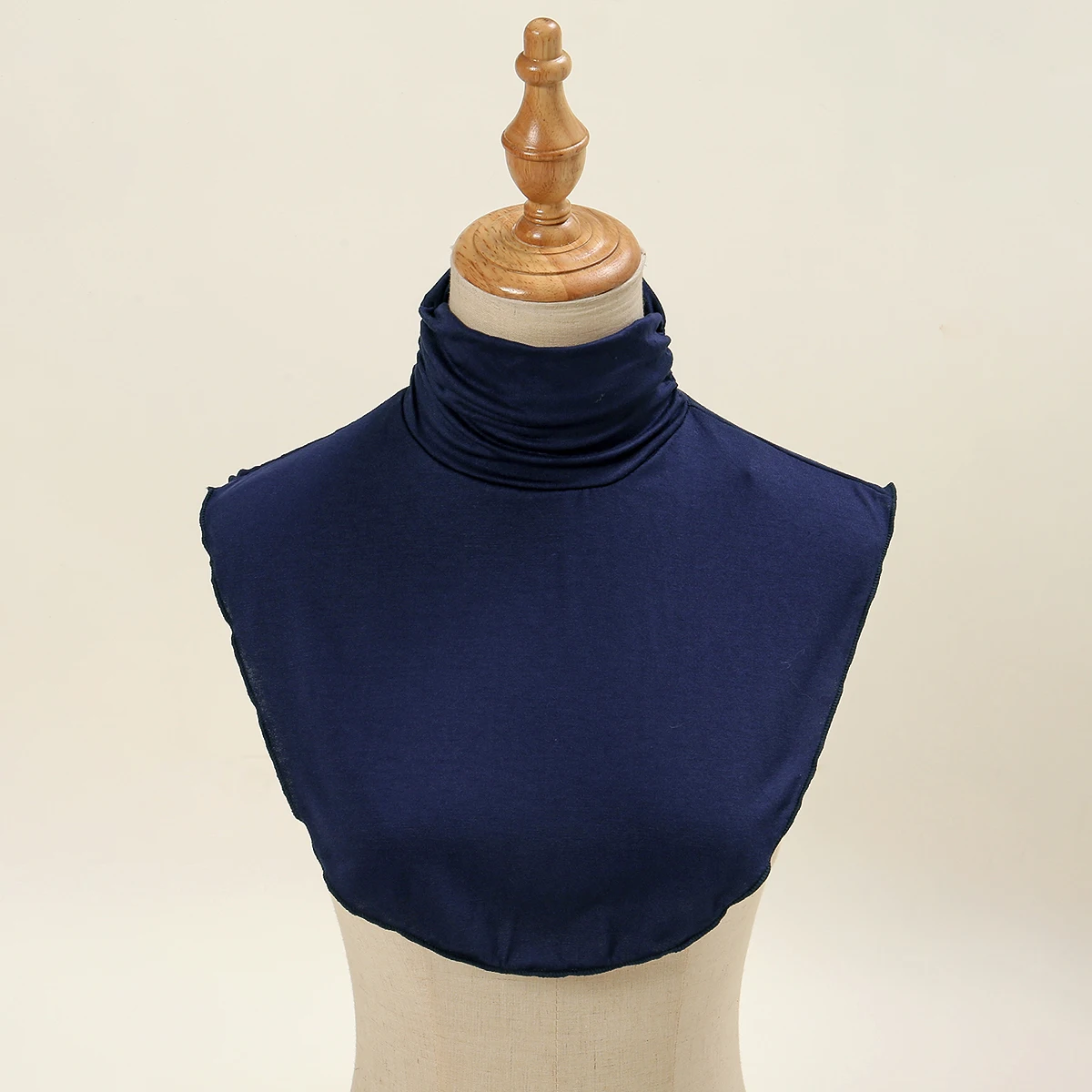 Soft Cotton Modal Inner Neck Cover Solid Color False Collar For Woman Mock Neck Half Top Detachable Collars Neck Free Size - Image 25