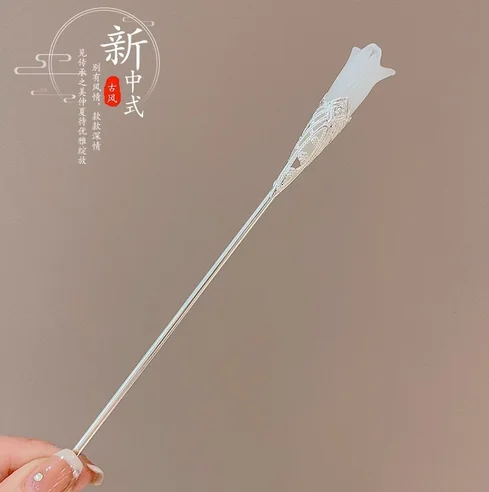 Light Luxury Flower Hairpin For Women Chinese Style Floral Butterfly Tassel Hair Stick Elegant Metal Jewelry Hairpin Hair Clips - Image 41