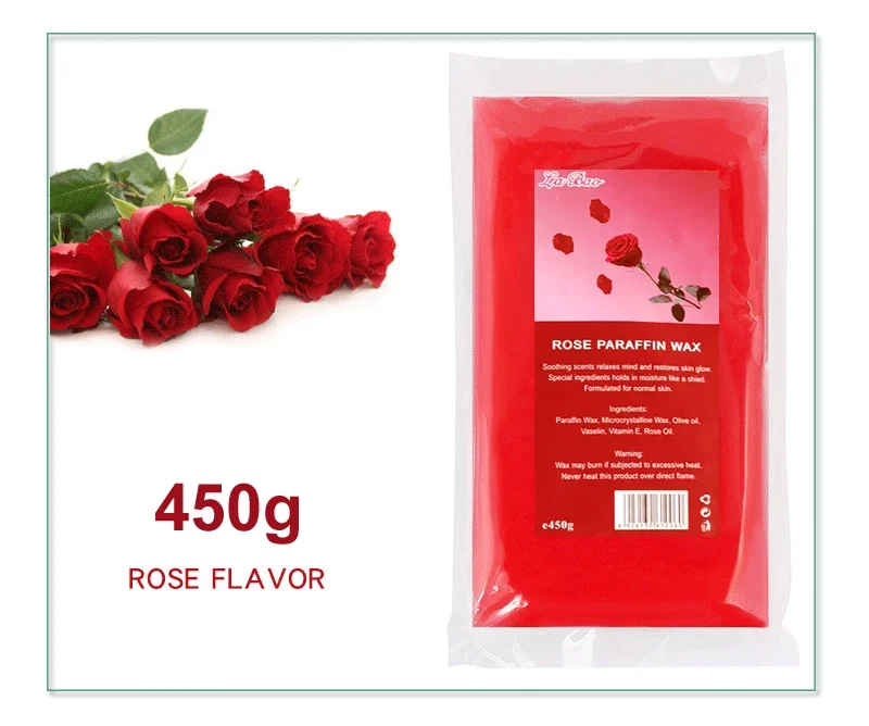 3/1Pcs Care Paraffin 200g/450g Moisturizing Hands and Feet Mask Peel Off SPA Restores Gloss Nourishing Hands and Feet - Image 19