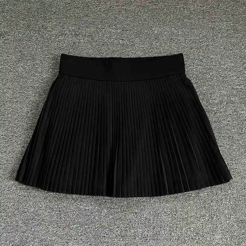 pleated accordion skirt sports tennis skirt quick-drying anti-slip fitness badminton short skirt - Image 2