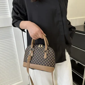 Fashion Shell Bag Ladies Small Pattern Design Purse and Handbag Shoulder Crossbody Bag For Women Daily Use
