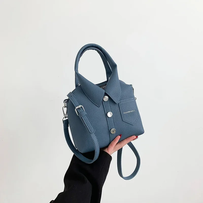 PU Square Compact Shoulder and Crossbody Bags Zipper Unique Design High Quality Hand Bags for Women 2025 Designer Style Bolso - Image 10