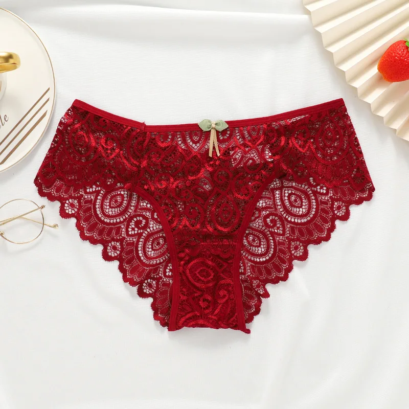 Meet'r Women Sexy Lace Panties Low-Rise Temptation Lingerie Female G String Transparent Underwear Hollow Out Briefs Intimates - Image 11