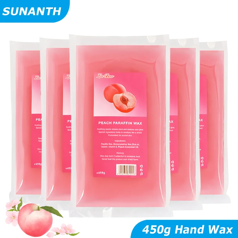 3/1Pcs Care Paraffin 200g/450g Moisturizing Hands and Feet Mask Peel Off SPA Restores Gloss Nourishing Hands and Feet