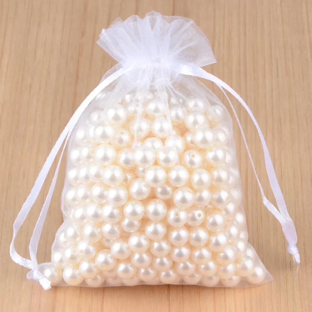 50pcs 24 Colors Jewelry Bag 5*7 7*9 9*12 10*15cm Wedding Gift Organza bag Jewelry Packaging Display & Jewelry Pouches - Image 30