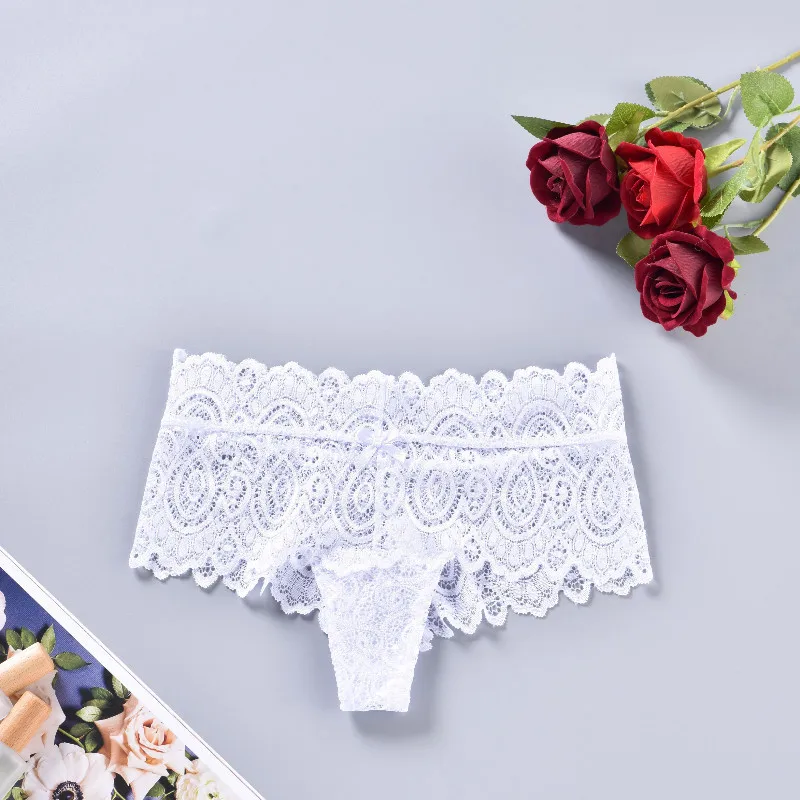 Sexy And Fashionable Women's Lace Triangle Pants Summer Women's Clothing Women's Cotton Underwear Breathable Antibacterial - Image 9