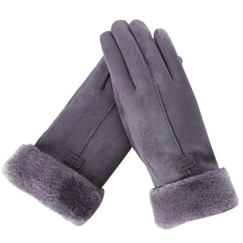 Winter Warm Gloves Touchscreen Fleece Lining Texting Windproof Gloves Thermal Soft Mittens for Women Cold Weather Hiking Outdoor - Image 9