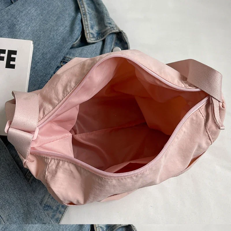 Simple Large Capacity Crossbody Bags Versatile Nylon Women's Shoulder Bag Casual Soft Female Hobos Bag Handbags bolsas de mujer - Image 5