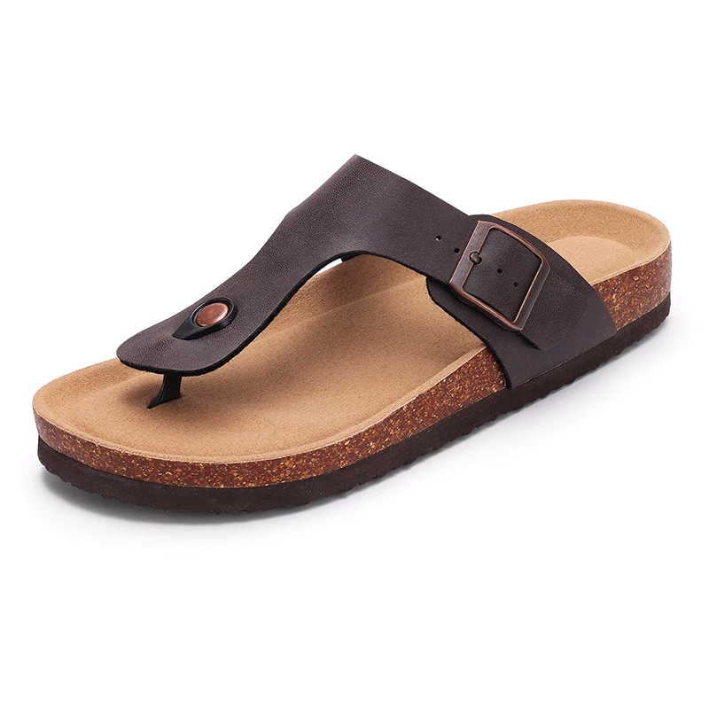 Kidmi Summer Women Sandals Women Flat Sandals Outdoor Beach Sandals Casual Vacation Nonslip Slippers Walking Cushion Sandals - Image 10