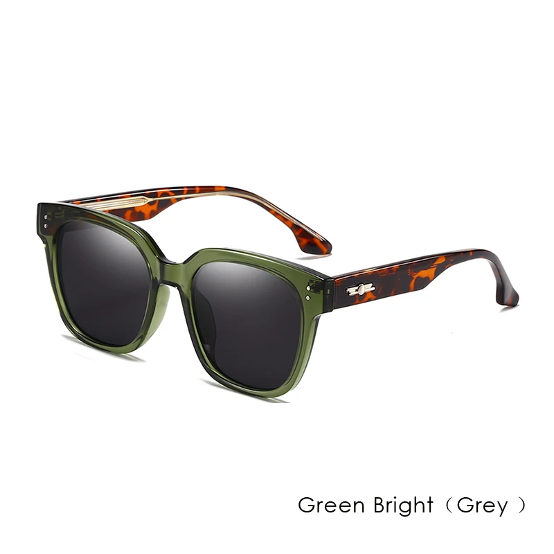 Rivets Sunglasses Men's Polarized Glasses Women Square Green Sunglass Man Eyewear 2025 Women's Eyepieces Lenses Woman Designer - Image 8