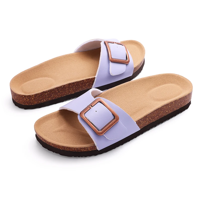 Kidmi Summer Women Sandals Women Flat Sandals Outdoor Beach Sandals Casual Vacation Nonslip Slippers Walking Cushion Sandals - Image 6