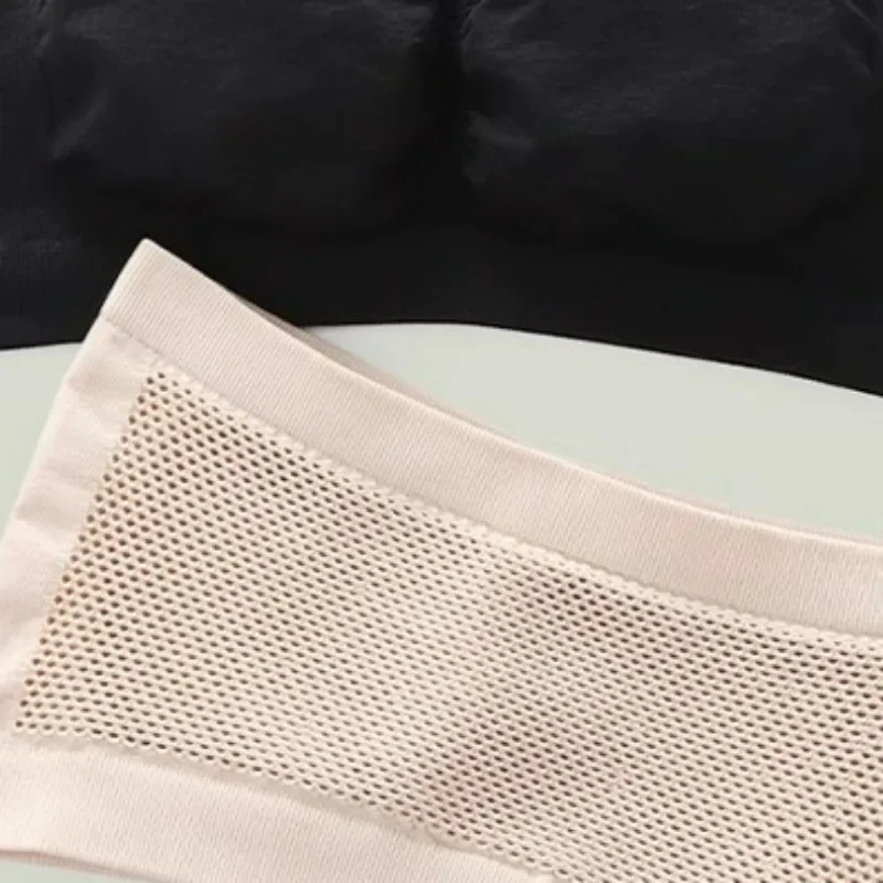 Women Sexy Lingerie Lace Seamless Tube Top Breathable Strapless Bandeau Bra Underwear Without Pad Sleep Underwear Sports Bra - Image 5