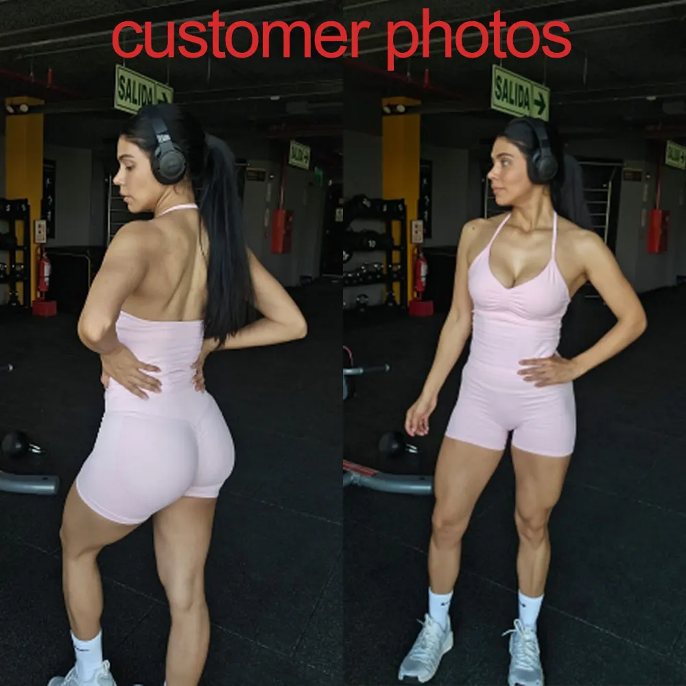 NCLAGEN Longline Strappy Top Sports Yoga Vest Women's Fitness Tank Top Gym Beautiful Open Back Bra Running Workout Halter - Image 2