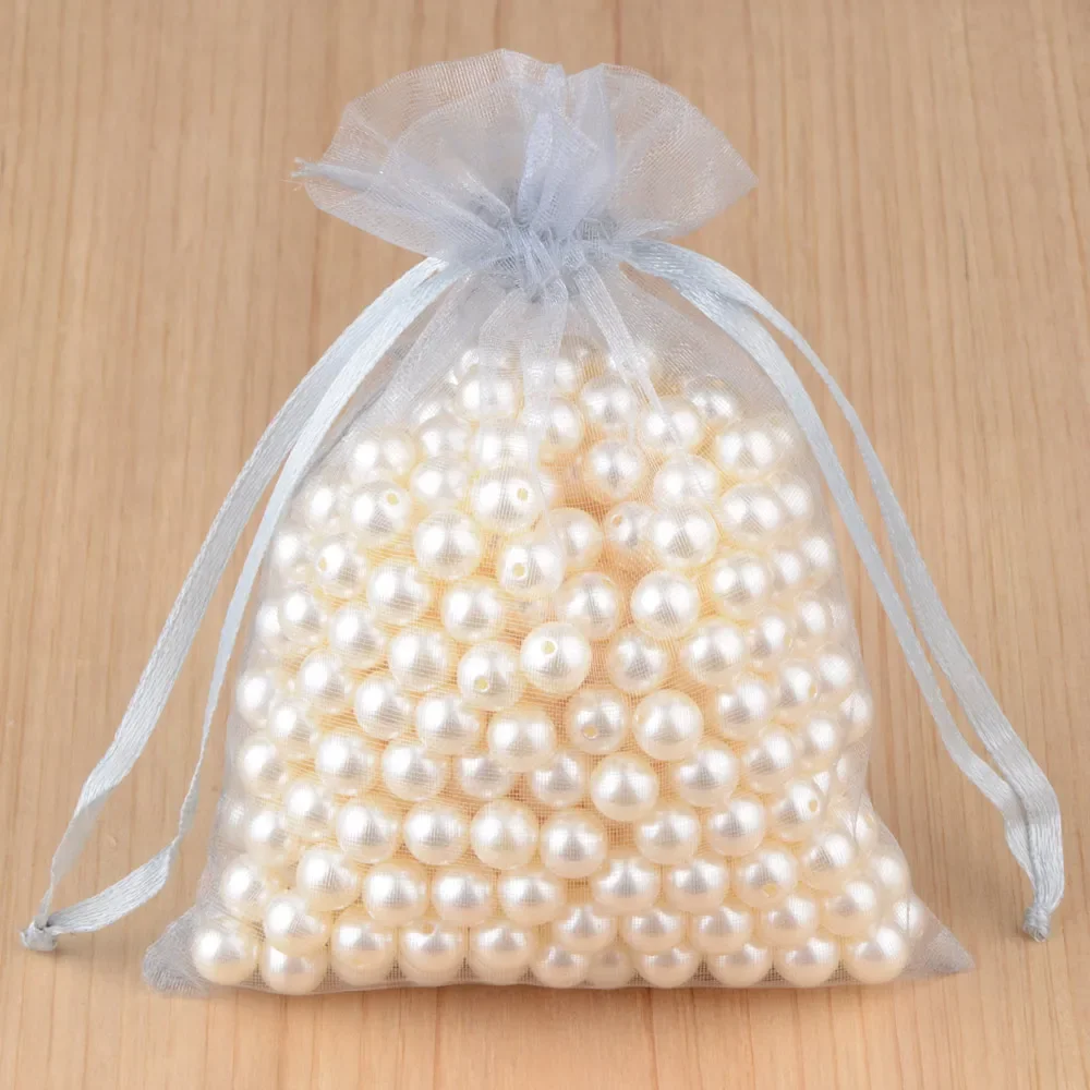 50pcs 24 Colors Jewelry Bag 5*7 7*9 9*12 10*15cm Wedding Gift Organza bag Jewelry Packaging Display & Jewelry Pouches - Image 25