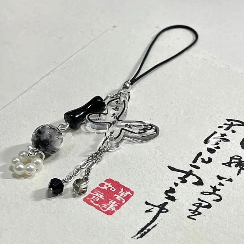 Delicate Anti-lost Lanyard Key Chain Bag Backpack Decoration Unique Multi- Hangings Pendant CellPhone Charm Accessories - Image 3