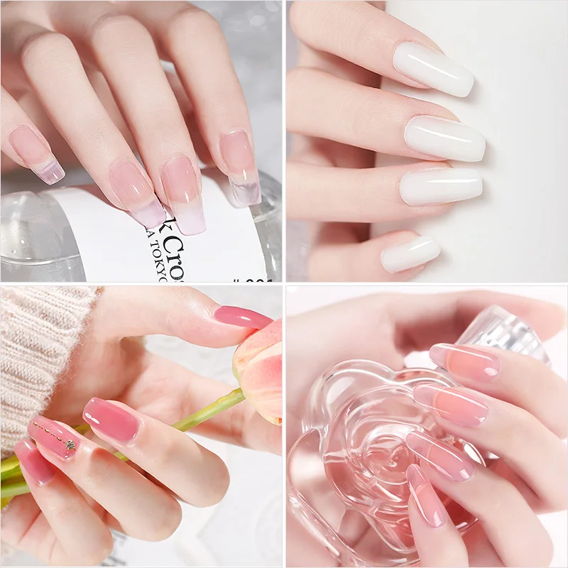 15ml Nail Gel Kit For Quick Extension Nail Art Polymer Gel Nail Tools Finger Extension Acrylic Solution Gel Polish Nail Art Kit - Image 6