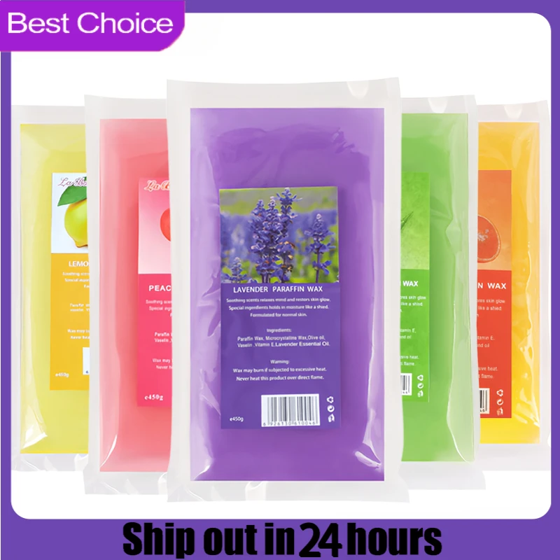 200g-450g Hand Mask Peel Off Hand Wax Moisturizing Hydrating Nourishing Exfoliating Hand Bath Film Hands Care Paraffin