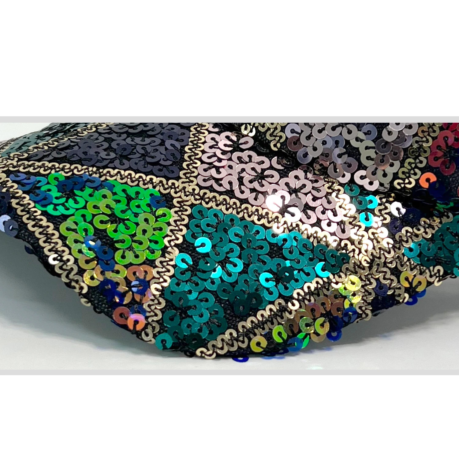 Summer Shiny Sequin Back Mesh Adjustable Cotton Baseball Cap Sun Hat - Image 5
