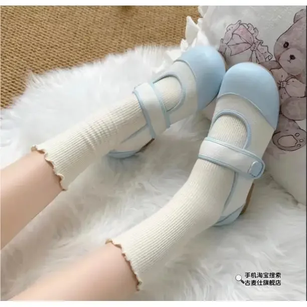 Japanese Round Head Flat Sole Lo Jk Uniform Flats for Ladies Spring Autumn Original Lolita Style Mary Jane Women's Shoes Cute - Image 9