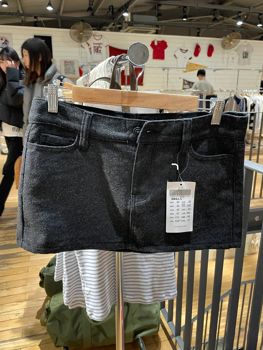 Vintage Blue Low Waist Denim Skirts Casual Chic Pockets A-line Summer Mini Skirts Women Y2k Streetwear Harajuku Slim Faldas 2023 - Image 14
