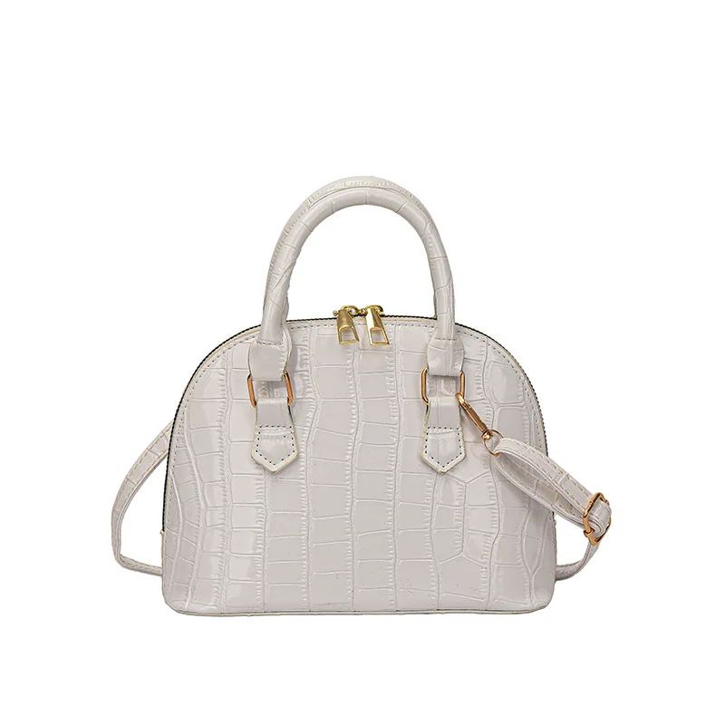 Retro Shoulder Bag Fashion Pu Leather New Women's Bag Waterproof Crocodile Pattern Versatile Crossbody Bag Hand Bags for Women - Image 7