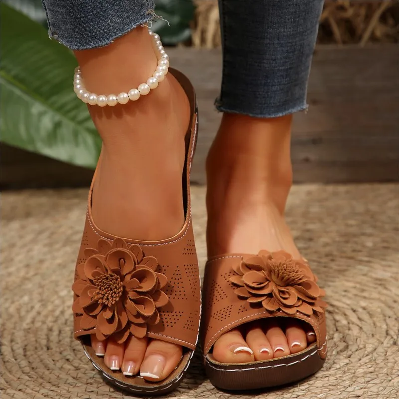 Fashion Summer Sandals Shoes Women Wedge Women Shoe Soft Slip On Women's Sandals Party Casual Footwear Zapatos De Mujer Female - Image 11