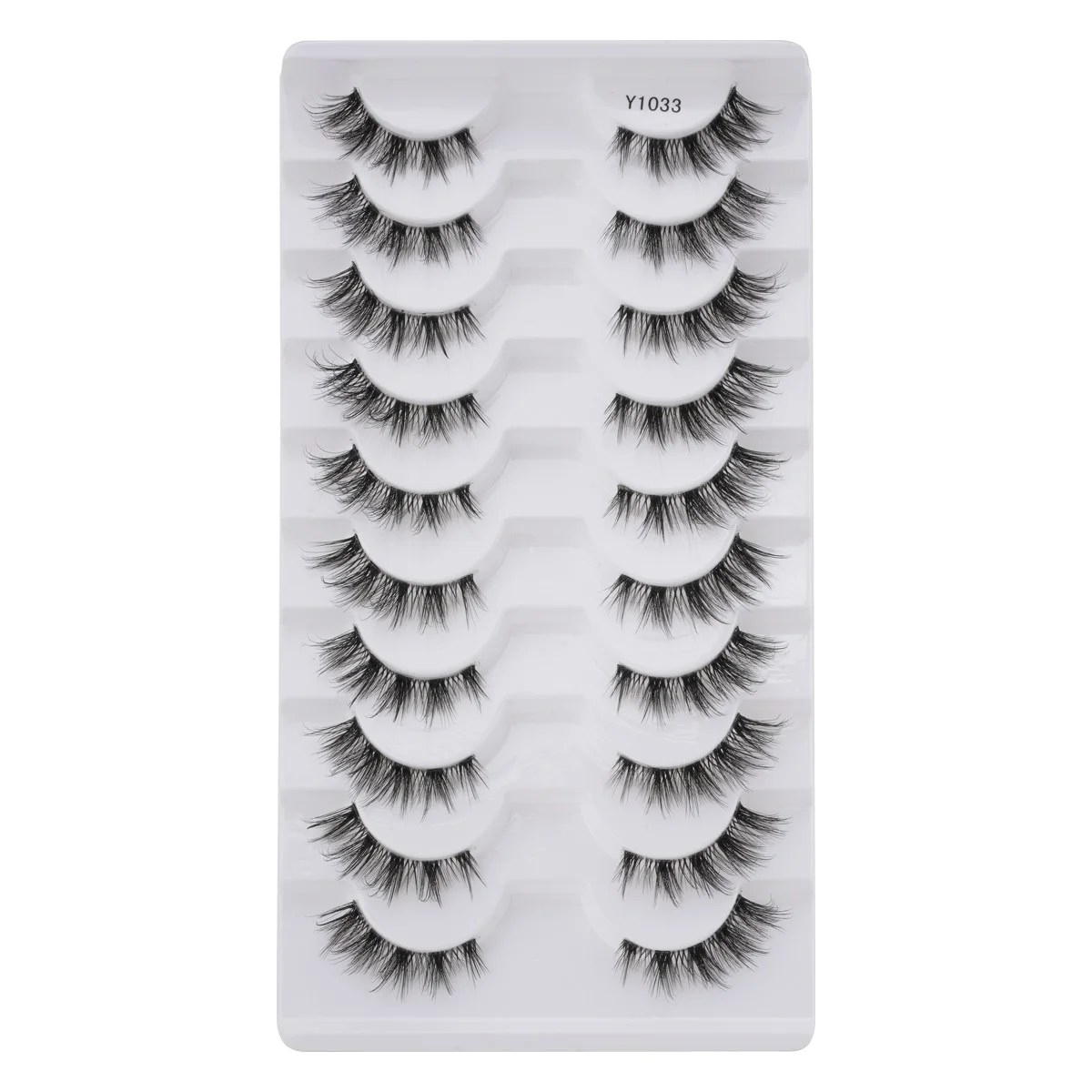 3/6/10 Pairs Wispy Half Eyelash Fluffy False Eyelashes Full Natural Long Mink Lashes Extension Makeup Handmade Cat Eye Faux Cils - Image 8