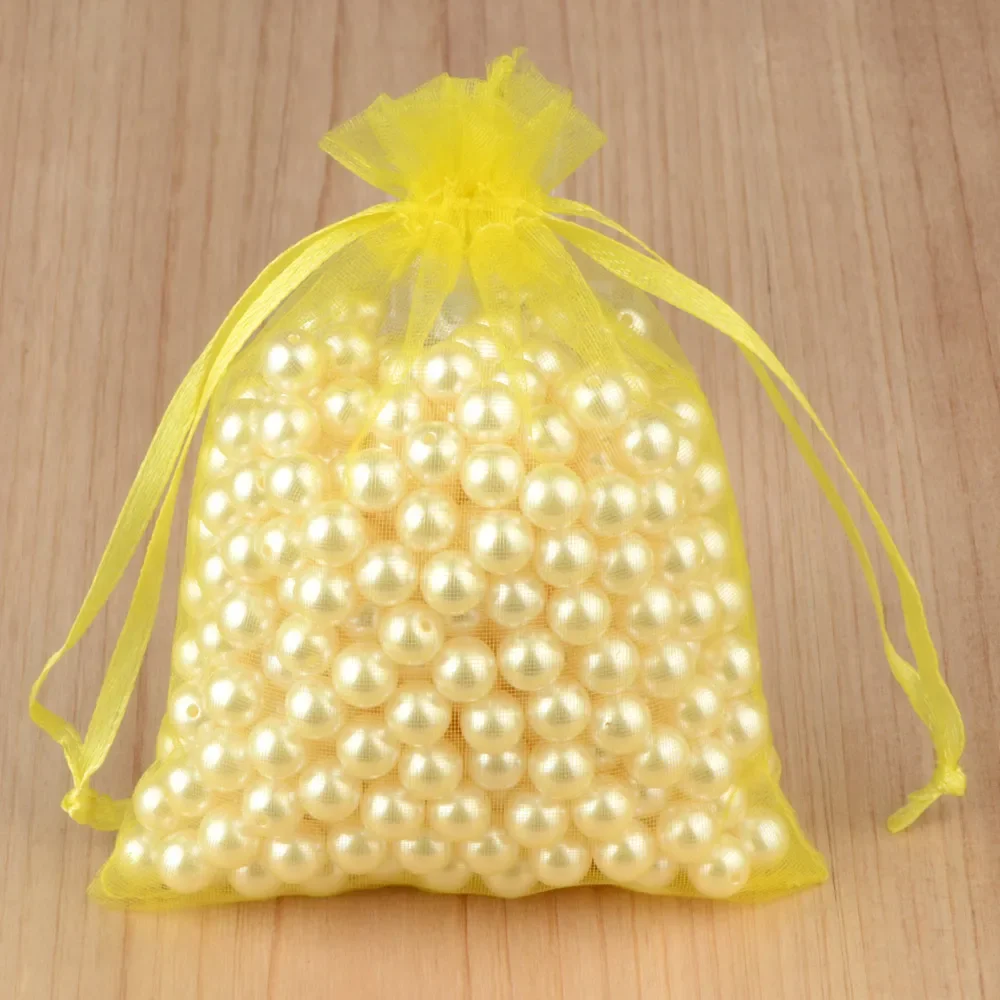 50pcs 24 Colors Jewelry Bag 5*7 7*9 9*12 10*15cm Wedding Gift Organza bag Jewelry Packaging Display & Jewelry Pouches - Image 22