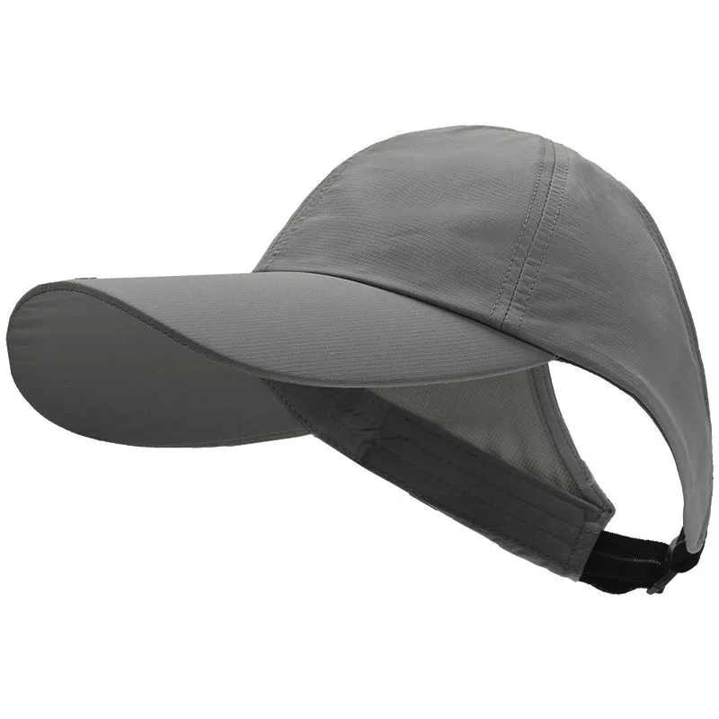 Solid Color High Ponytail Baseball Cap for Women Girls Sport Running Golf Tennis Cap Female Hair Tie High Messy Bun Ponytail cap - Image 9
