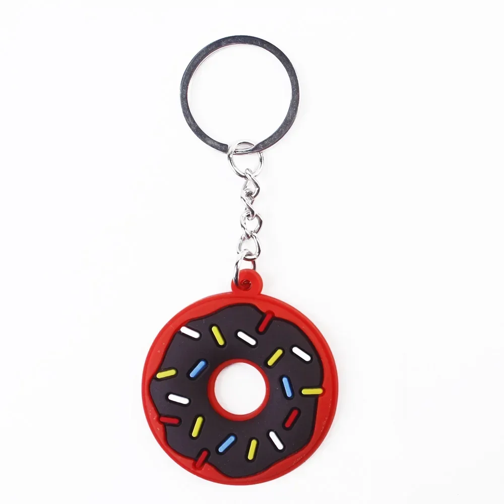Milk Yellow Cheese Block Keychain Imitation Food Game Resin Keyring Student Girl Jewelry Pendant Gift New - Image 8
