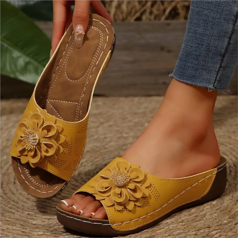 Fashion Summer Sandals Shoes Women Wedge Women Shoe Soft Slip On Women's Sandals Party Casual Footwear Zapatos De Mujer Female - Image 5