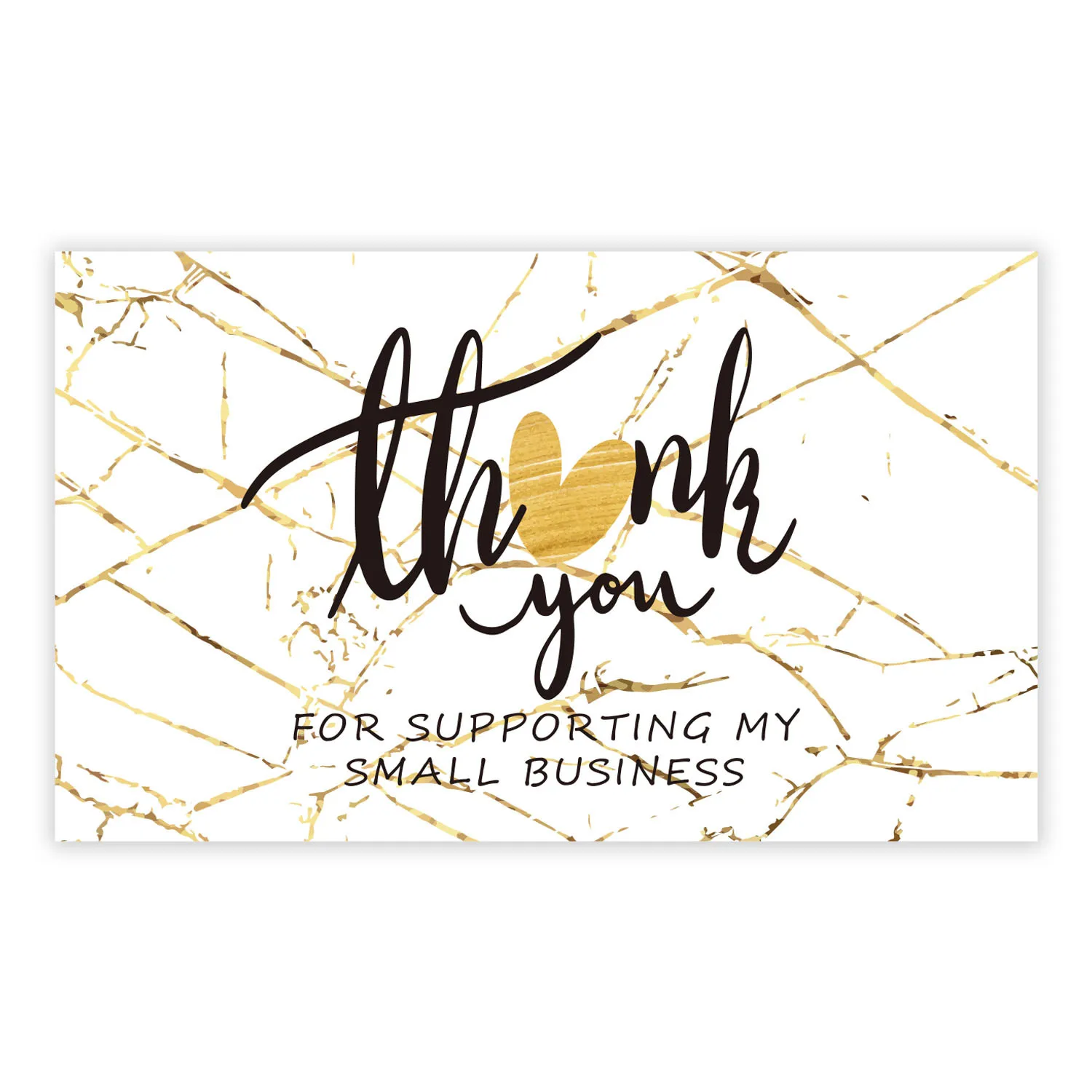 9.0x5.4cm Pink Black Foil Stamp Greeting Label Custom Thank You Cards For Small Bussiness Gift Box Decoration Packaging Supplies - Image 32