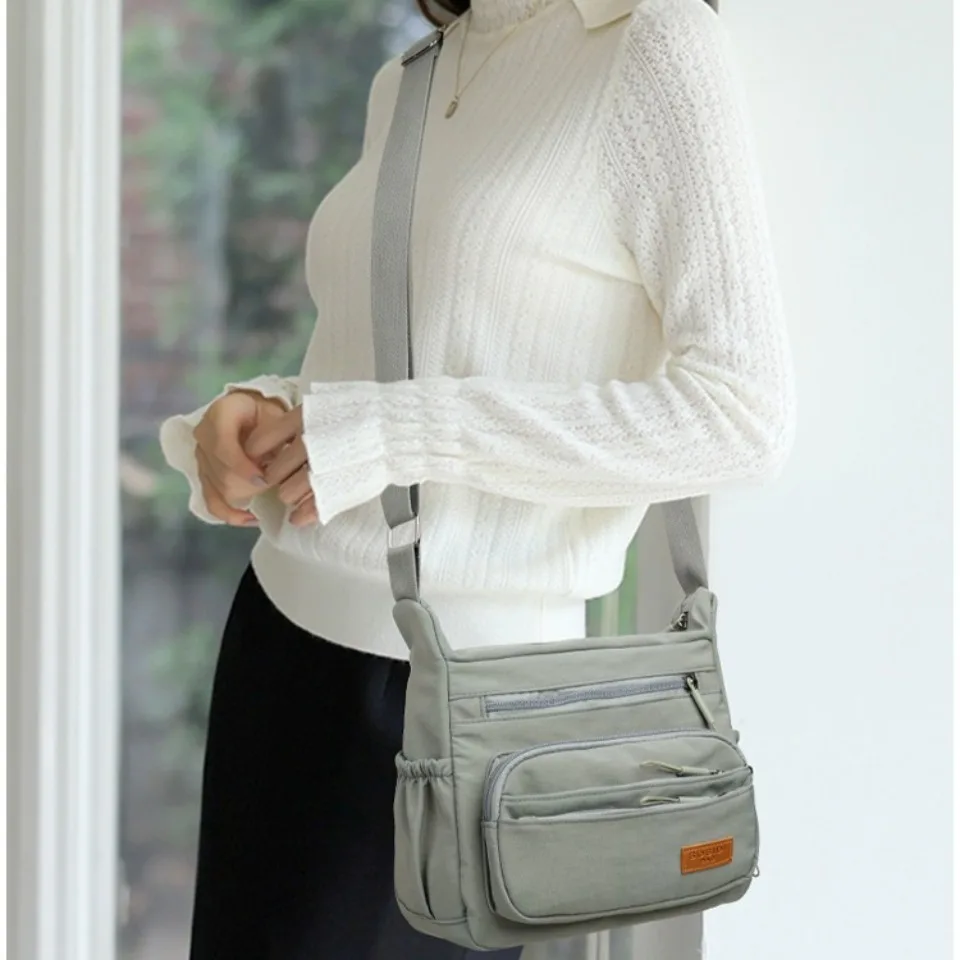 Multiple pockets Nylon Purses And Handbags Women Shoulder Bag Luxury Handbags Women Bags Designer Crossbody Bags for Women 2025 - Image 3